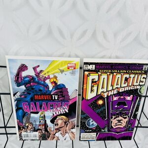 Super-Villain Classics Galactus The Origin #1 & The Real Story #1 One Shot Lot‎